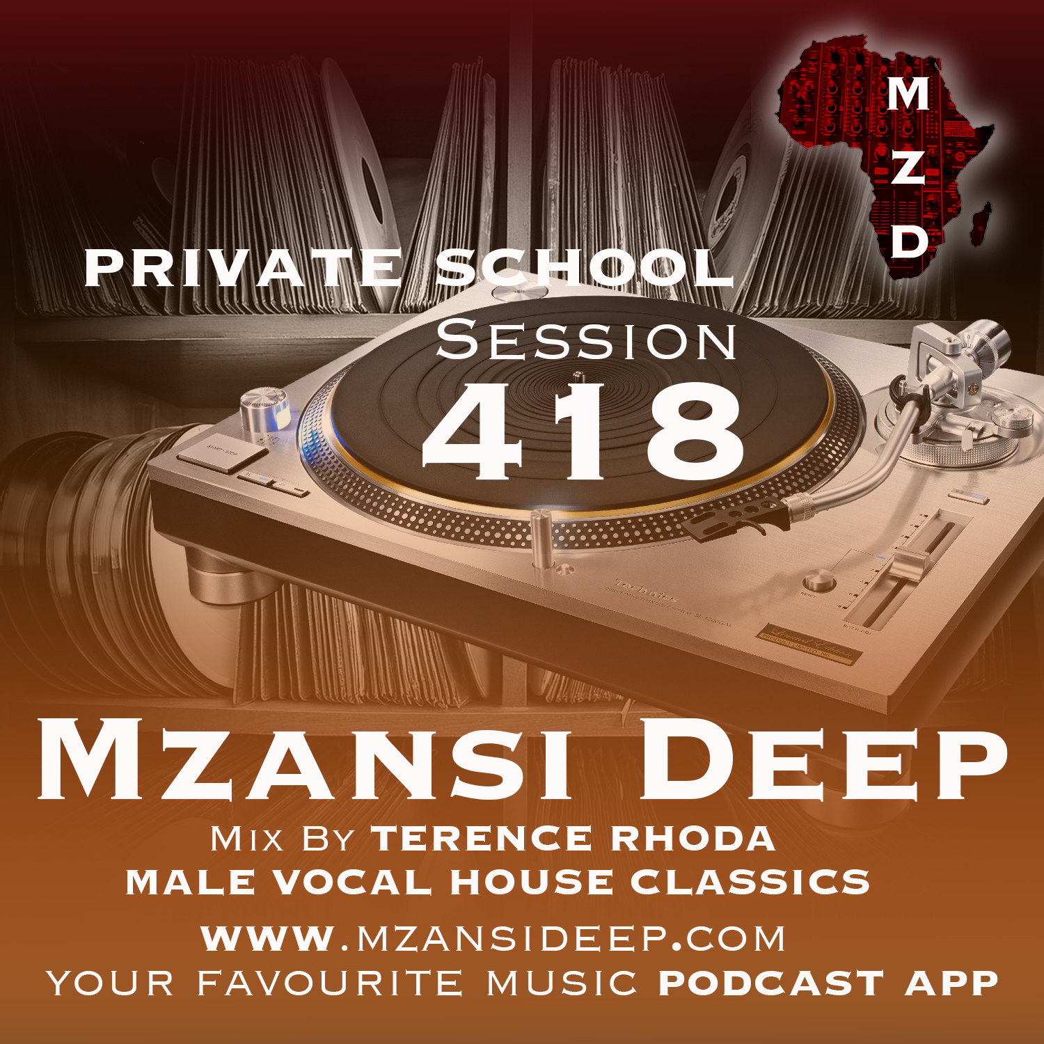 Session 418 Private School - Terence Rhoda - Male Vocals cover art
