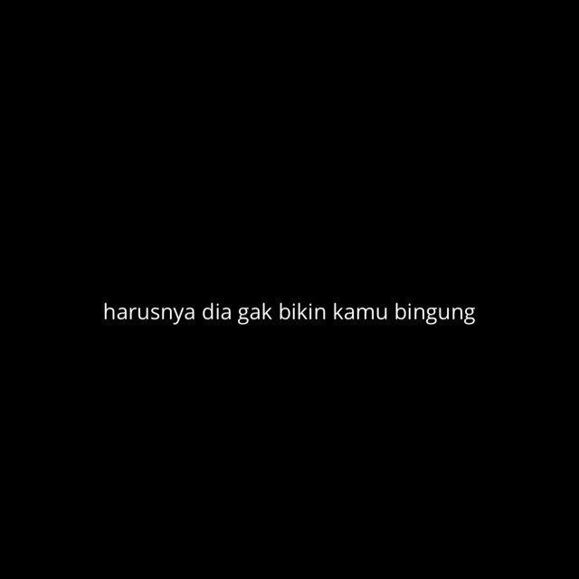 harusnya dia gak bikin kamu bingung cover art