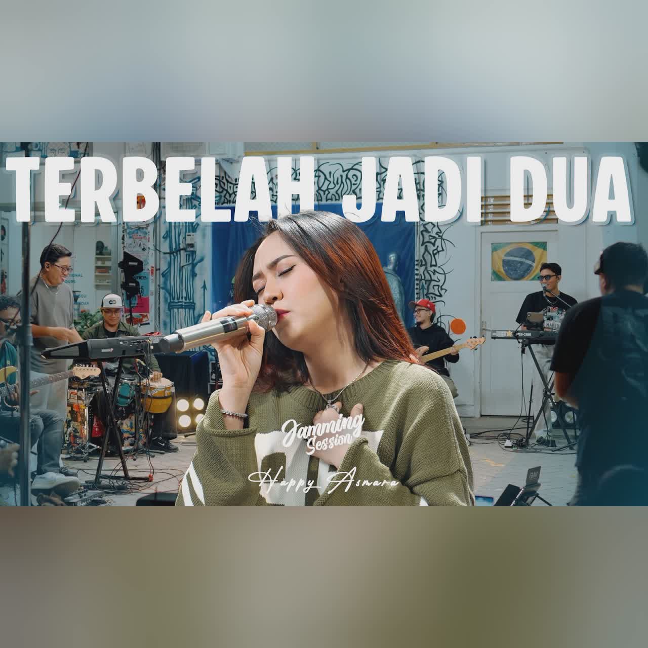 HAPPY ASMARA - TERBELAH JADI DUA ( Royal Music Live - Jamming Session ) cover art