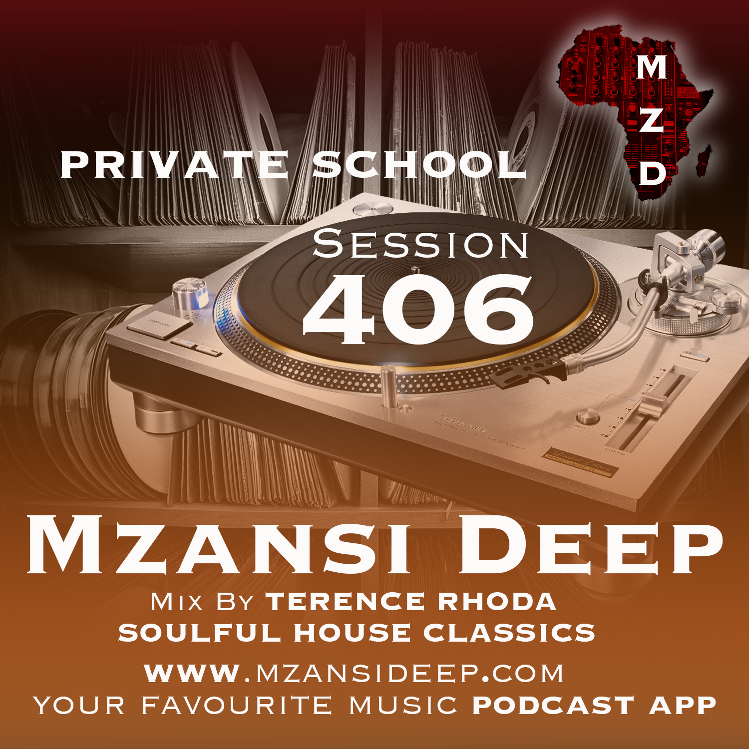 Session 406 PRIVATE SCHOOL - Terence Rhoda - Soulful House cover art