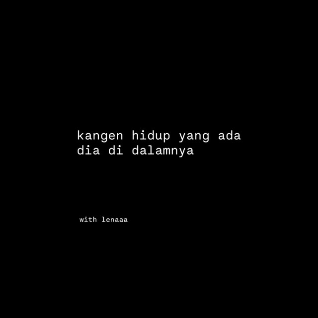 kangen hidup yang ada dia di dalamnya cover art