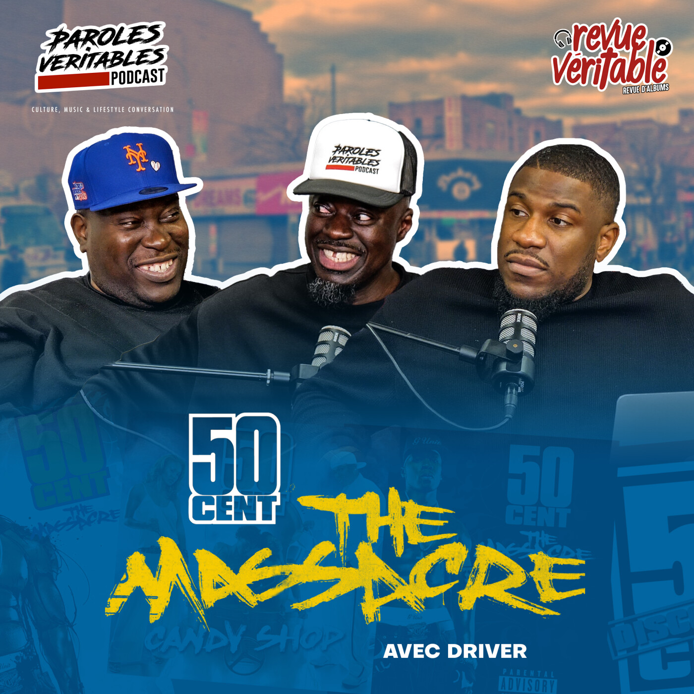 50 Cent - The Massacre avec Driver  | Revue Veritable Albums cover art