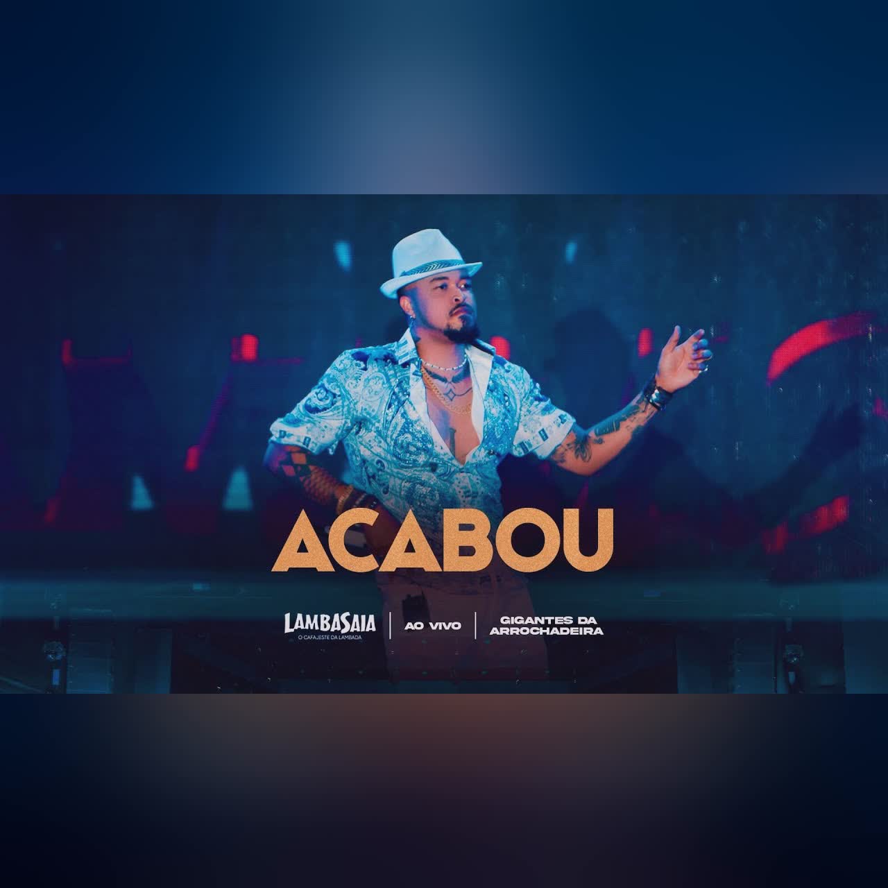 Acabou (Ao Vivo) cover art