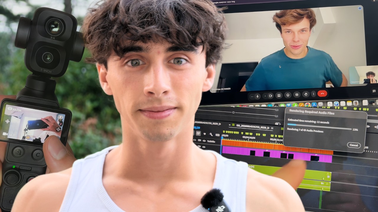 Apprends le français du quotidien : Une journée dans ma vie ☀️🎥 (Comprehensible Input) cover art