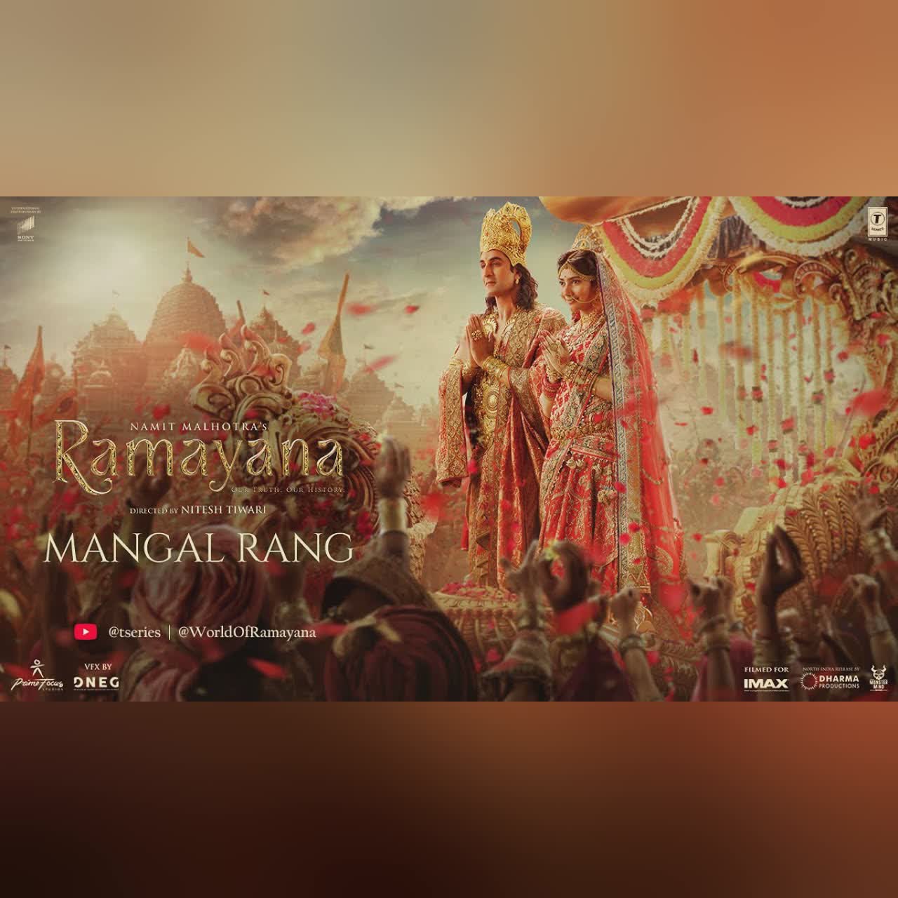 Ramayana: Mangal Rang (Song) | Namit M, Nitesh T | AR Rahman, Arijit Singh, Shreya Ghoshal, Kumar V cover art