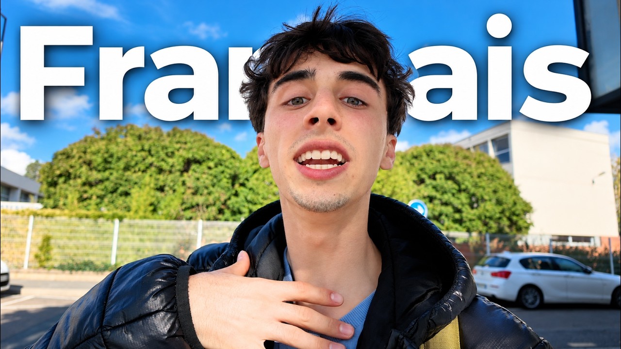 Apprendre le français NATURELLEMENT avec ce vlog (Comprehensible Input) cover art