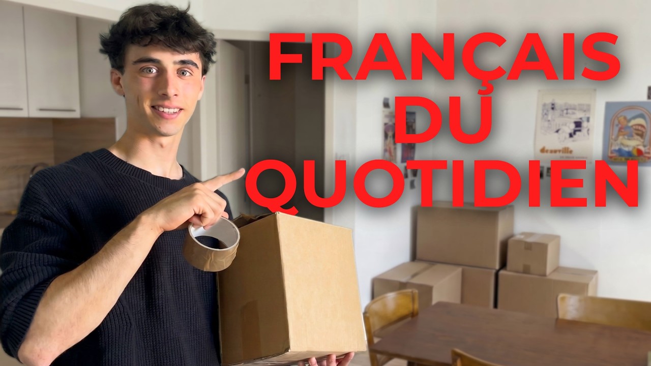 Apprends le français du quotidien : Je déménage ! 📦🏠 (Comprehensible Input) cover art