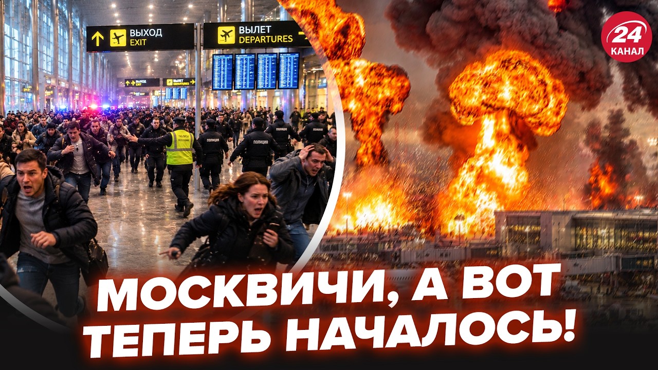 🔥Вы НЕ ПОВЕРИТЕ, что ТВОРИТСЯ в Москве! КИПИШ по всей столице, началась ЭВАКУАЦИЯ. В Кремле ПАНИКА cover art