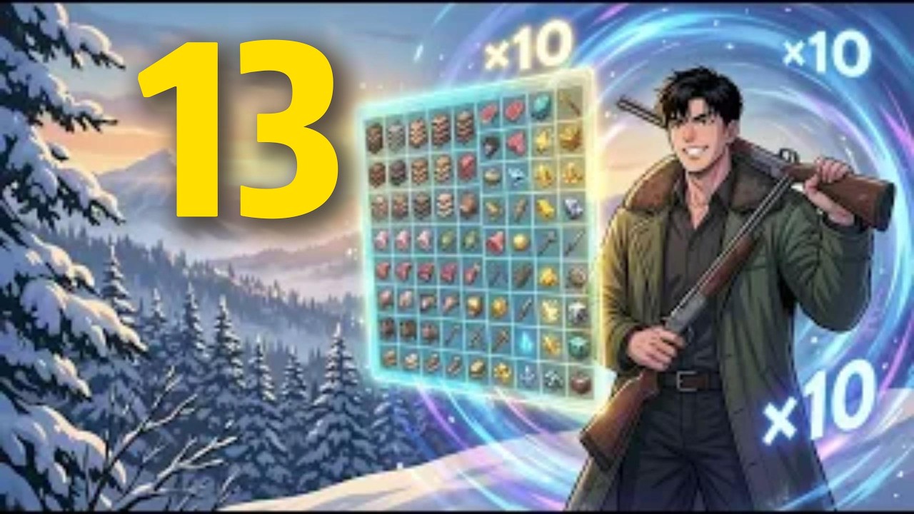 10x Time Speed + Infinite Storage: Insane Hunting in the Wild Khingan Mountains!--13 cover art