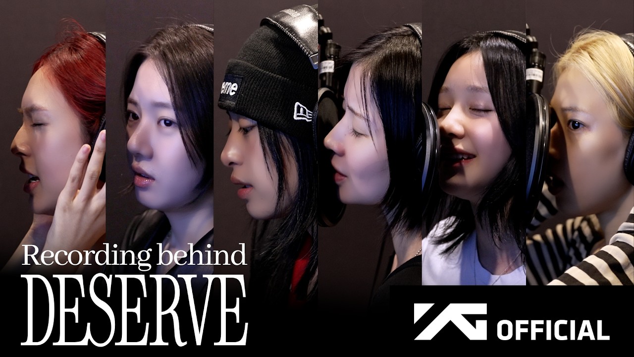 BABYMONSTER - 'DESERVE' RECORDING BEHIND cover art