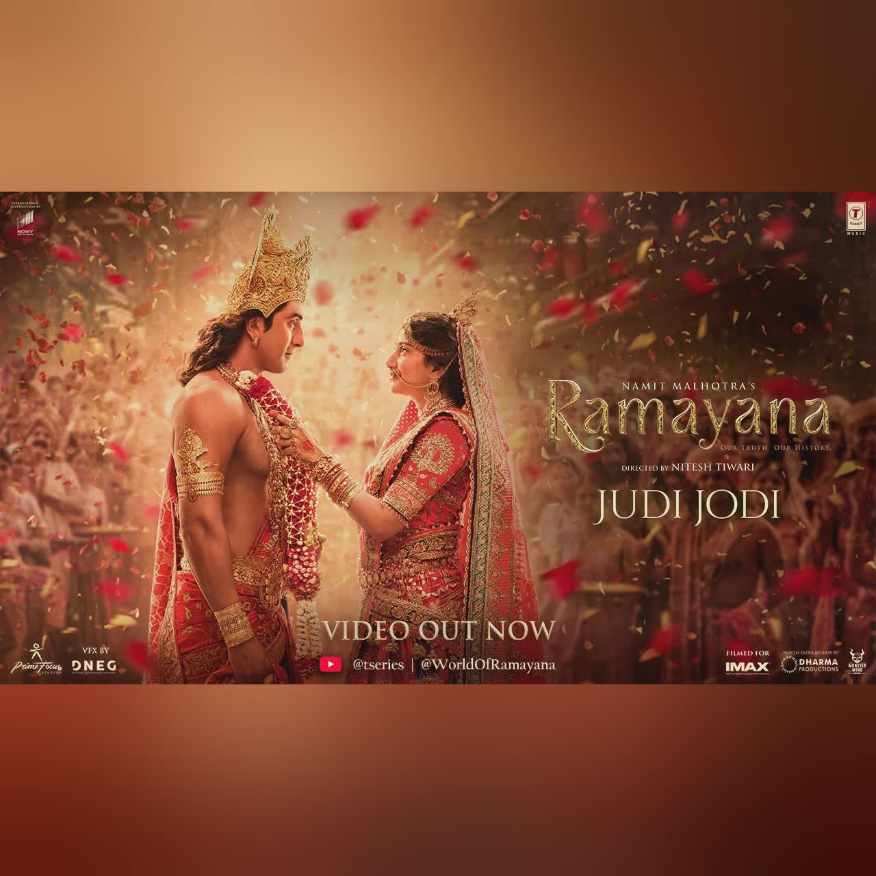 Ramayana: Judi Jodi (Song) | Namit M, Nitesh T | Ranbir K, Sai P | AR Rahman, Shreya G, Kumar V cover art