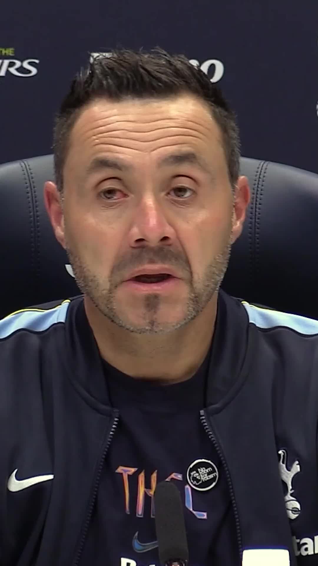 De Zerbi on his personal motivation facing Chelsea